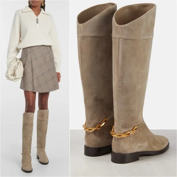 New JIMMY CHOO Nell suede knee-high boots 36.5 $1,695
