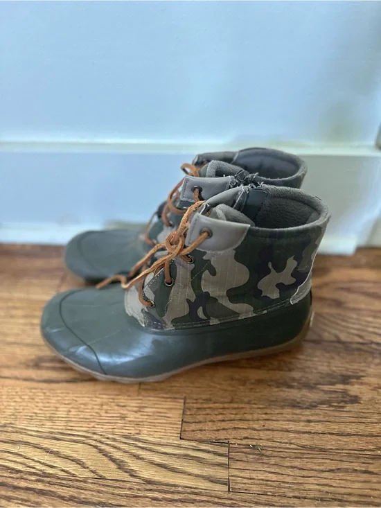 Sperry Camo Duck Boots