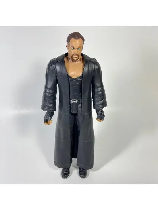 7.5” Mattel WWE Basic Series #63 Undertaker Wrestling Figure With Coat