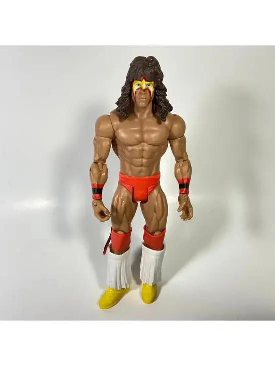 7” Mattel WWE Basic Series #56 Ultimate Warrior Wrestling Figure - INCOMPLETE