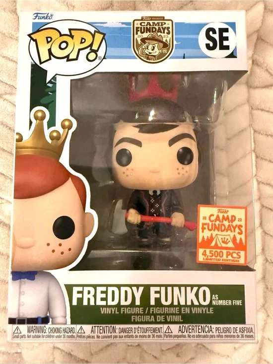 Funko Pop Freddy Funko Number Five Umbrella Academy SE 4500 PCS