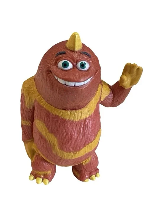 Disney Pixar Monsters Inc George Sanderson Monster Figure Cake Topper 3.5” PVC