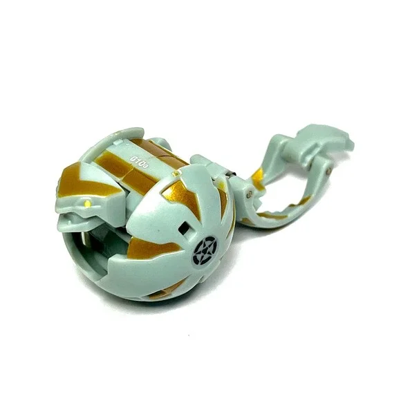 Bakugan Battle Brawlers B2 Haos Rattleoid 610G Snake Gray Spin Master Vintage