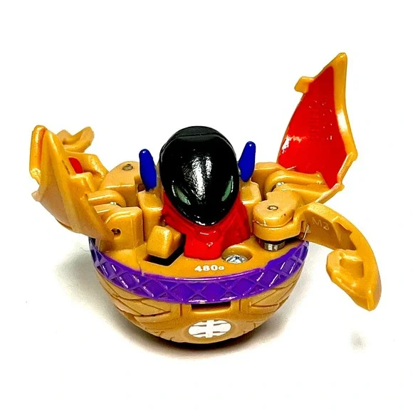Bakugan Battle Brawlers Subterra Preyas Diablo 480G Tan B2 Vintage Spin Master