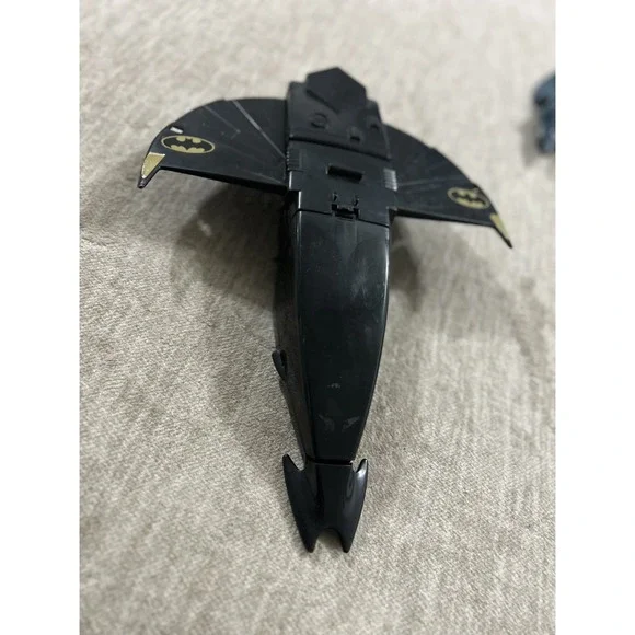 Vintage 1990 Kenner Batman Dark Knight Collection Bat Jet Vehicle DC Comics