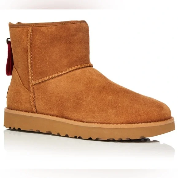 NEW UGG Women’s 1122671 Classic Logo Zip Mini Boots