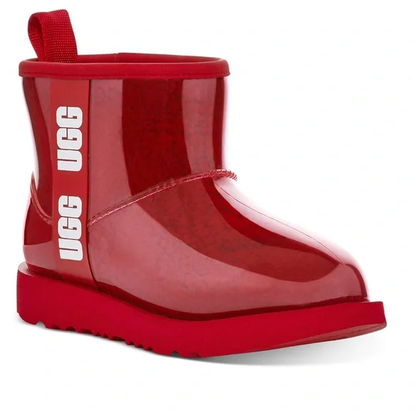 NIB UGG Women’s  1113190 Mini Classic Clear Boots