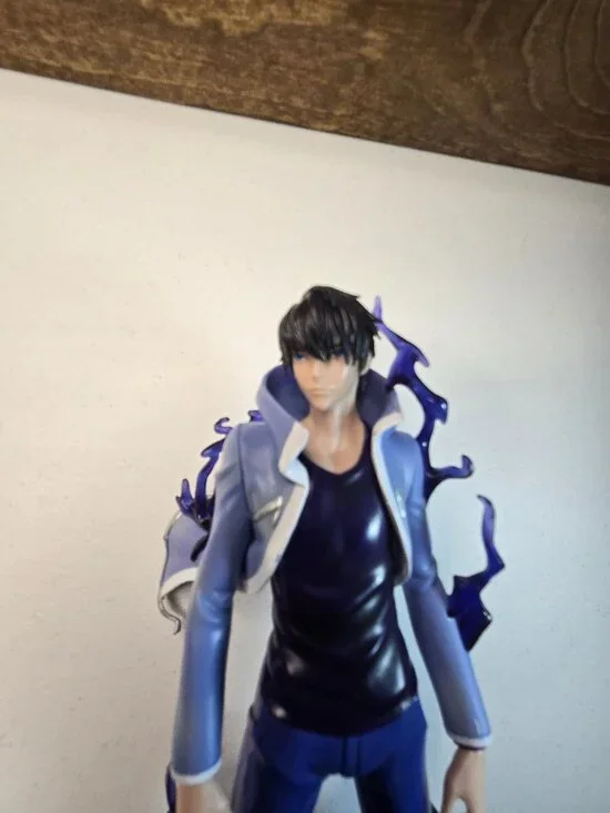 Jazwares Total Anime 9-inch Sung Jinwoo Figure. Solo Leveling Series. Loose.