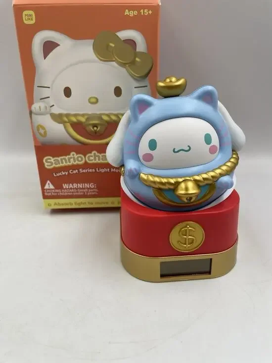 Sanrio Characters Lucky Cat Series Light Movable Fun Cinnamoroll