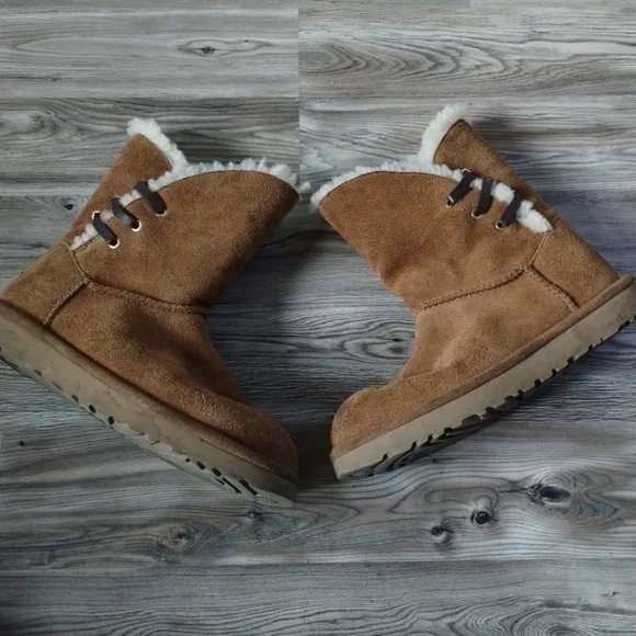 Ugg Constantine Chestnut Suede Boot Womens Sizze 6