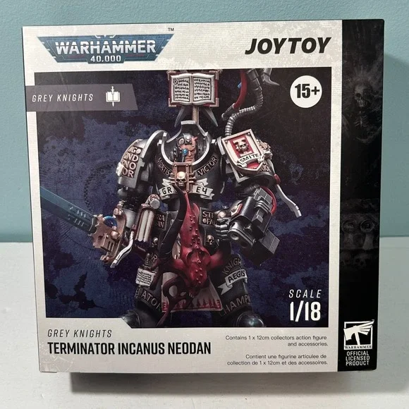 Warhammer 40k Terminator Incanus Neodan Grey Knights JoyToy Figure 1/18 Scale