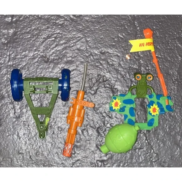 Teenage Mutant Ninja Turtles Sewer Seltzer Cannon Wacky Weapons 1990 Parts