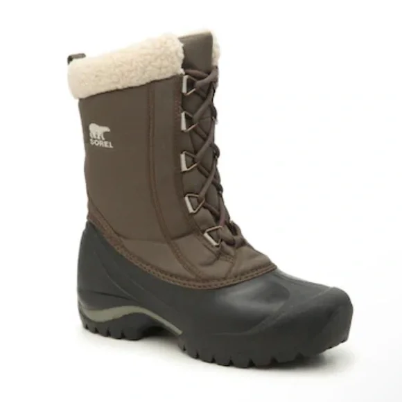 Sorel Women Cumberland Insulated Winter Snow Boots | Size 7 | Brown | Cream |