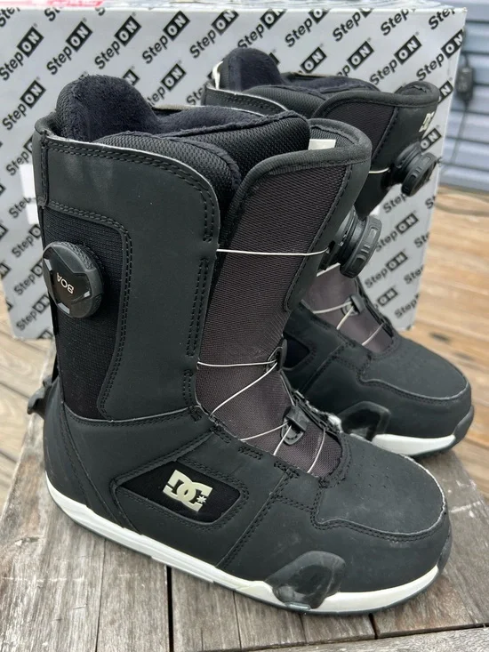 🏂 DC Phase BOA PRO Step On Boot Women's  Sz 8.5 Black /Light Grey