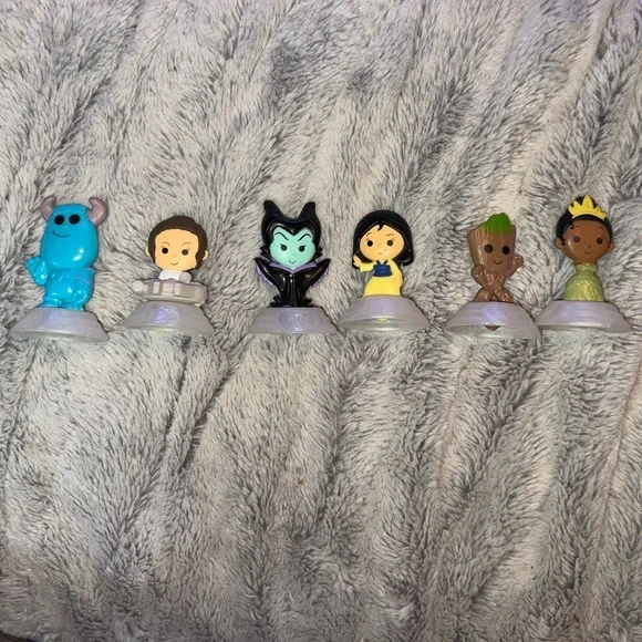 McDonald’s Disney 100 Happy Meal Toy bundle of 6 figures