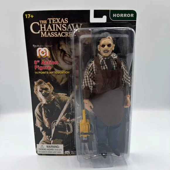 Mego Leatherface Texas Chainsaw Massacre 8 inch Action Figure Horror 62789 NEW