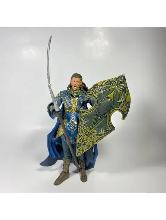 7” 2004 Toy Biz Lord Of The Rings Gil-Galad Spear-Attack Action Figure -COM