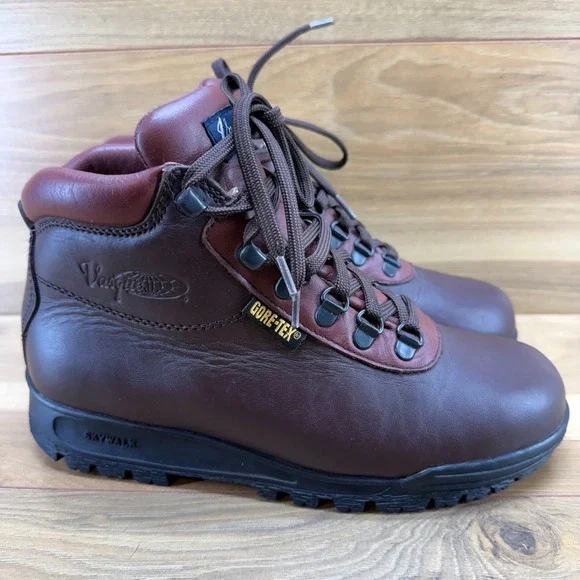 VASQUE Sundowner Skywalk Hiking Boots Womens 8.5 Brown Leather GTX Waterproof