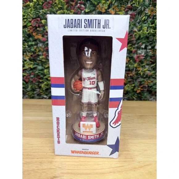Jabari Smith Jr NBA Houston Rockets Limited Edition Bobblehead By Whataburger