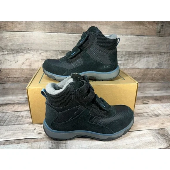 L.L.‎ Bean Snow Sneaker 5 Boot Mid 514167 Black Size 6M Women