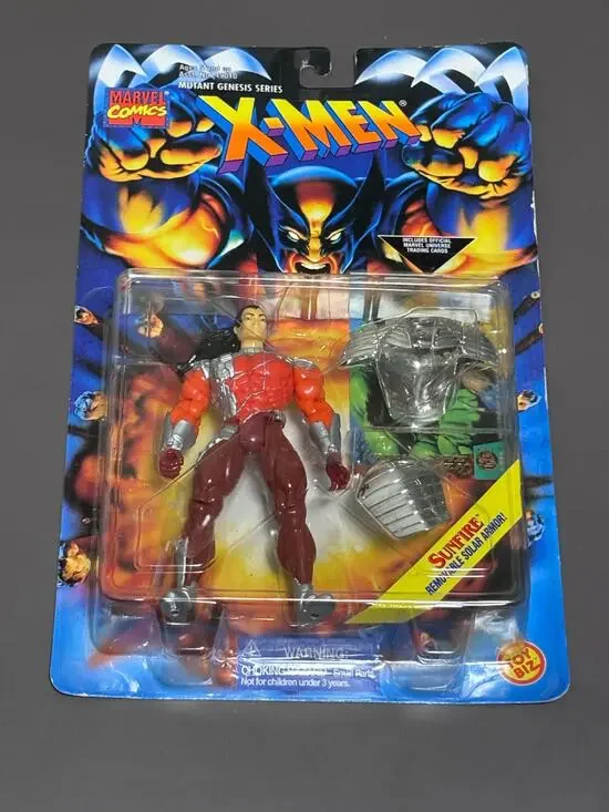 Unopened Vintage 1995 Toy Biz X-Men X-Force Marvel Comics SUNFIRE Action Figure