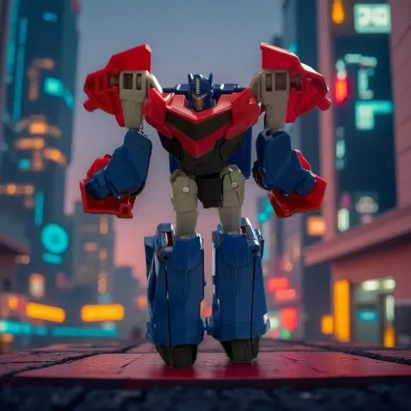 Transformers RID Robots in Disguise Warrior Class Optimus Prime Figure
