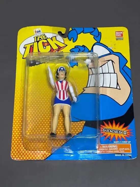 Vintage THE TICK Series II 1995 Bandai Twist Chop American MaidAction Figure New