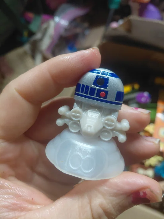 Star Wars R2-D2 toy released by McDonald's in 2023 to celebrate the 100th annive