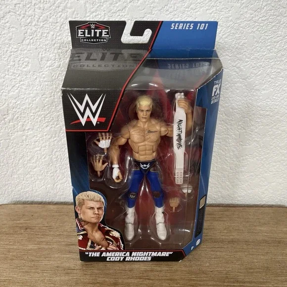 Mattel WWE Elite Collection Series 101 American Nightmare Cody Rhodes Box Damage