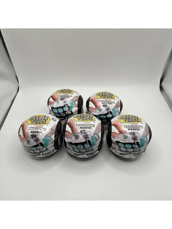 Lot Of 5. New MGA's Miniverse Make It Mini Makeup Series 1
