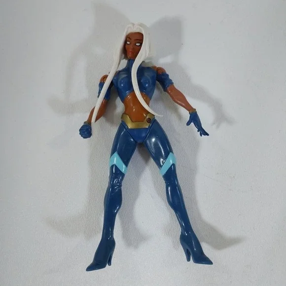1996‎ Marvel X-MEN Robot Fighters Storm Short Hair Variation TOY BIZ Loose
