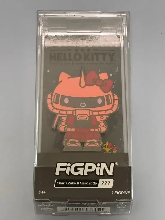 FiGPiN Gundam x Hello Kitty Chars Zaku II #777