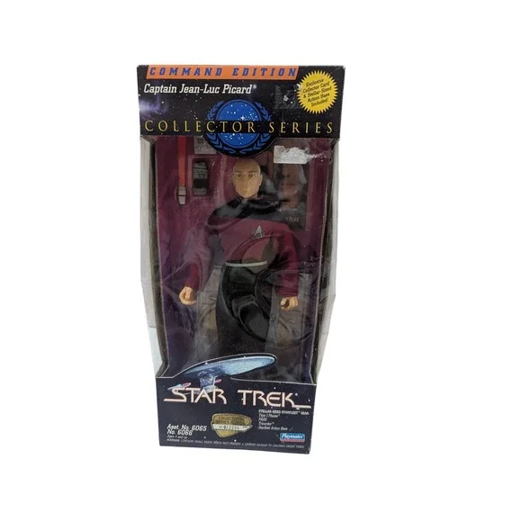 Star‎ Trek Captain Jean-Luc Picard Playmates Collector Series 1994 Figure 6066
