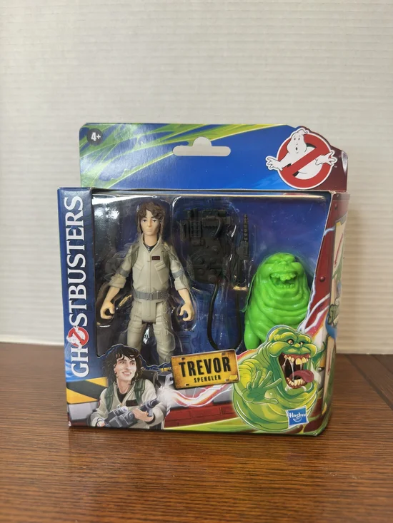 Ghostbusters Trevor Spengler Action Figure with Slimer