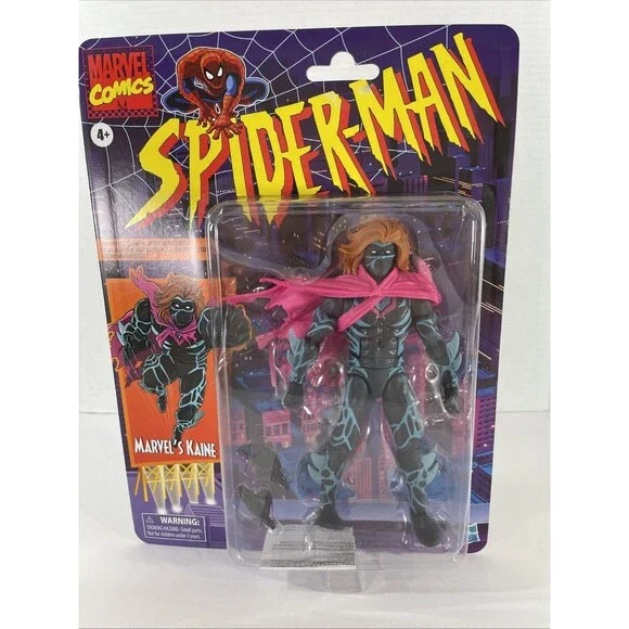 Marvel Legends Spider-Man Kaine 6” Action Figure Hasbro – New Sealed Read