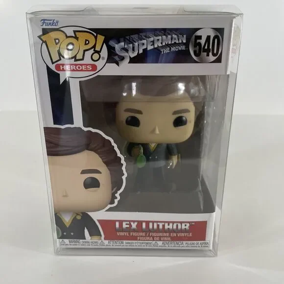 FUNKO POP! HEROES: SUPERMAN THE MOVIE-LEX LUTHOR #540 WITH PROTECTER
