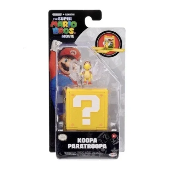 Super Mario Bros Movie Koopa Paratroopa Mini Figure 1.25