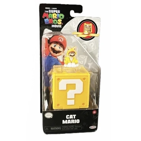 Nintendo Mario Bros Movie Mini Cat Mario 1.25