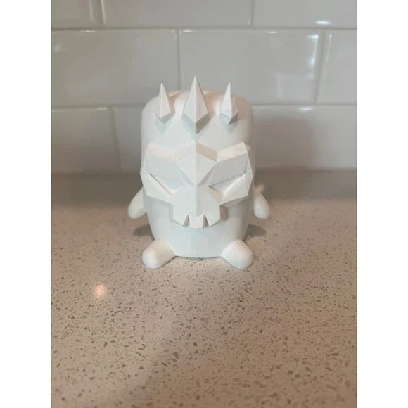 Boss Sitting Fortnite Sprite- 4.5” White (Unpainted) 3d Printed Figure