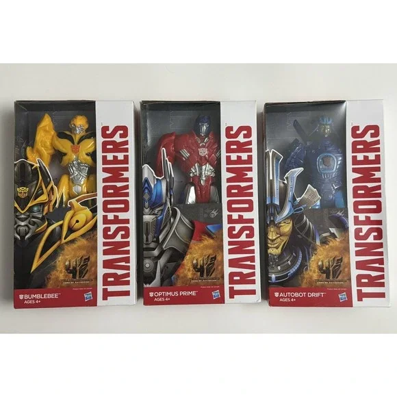 Optimus Prime Bumblebee & Autobot Transformers Age of Extinction Action Figure