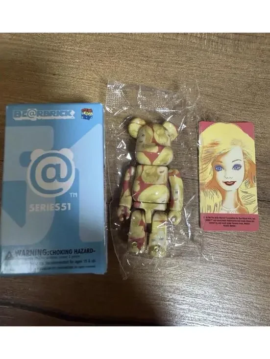 BE@RBRICK Series 51 Artist Andy Warhol Barbie