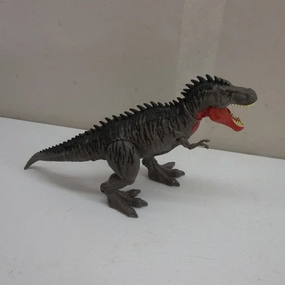 Mattel Jurassic World Massive Biters Tarbosaurus Dinosaur Action Figure Grey Red