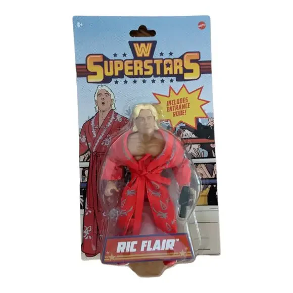 NEW WWE Superstars Retro Collection Mattel 2021 Wal Mart Exc Series 1 Ric Flair