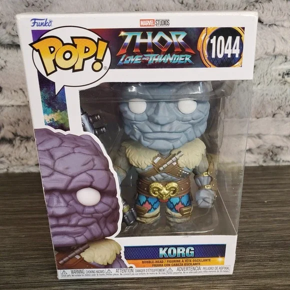 MARVEL THOR LOVE AND THUNDER‎ KORG FUNKO POP VINYL FIGURE 1044