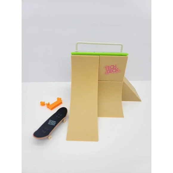 Tech Deck Competition Wall X-Connect Park Creator Building Kit Incomplete
