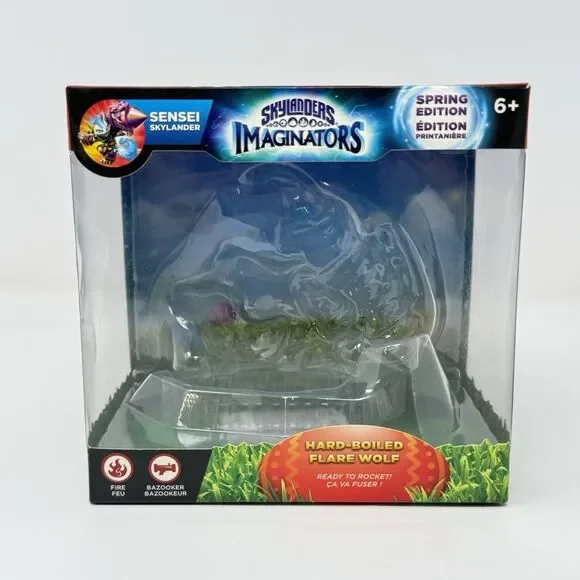 Skylanders Imaginators Hard Boiled Flare Wolf Sensei Box Only