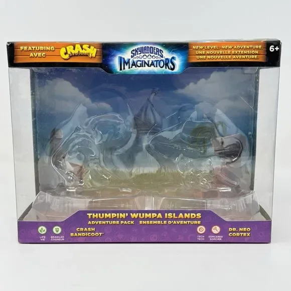 Skylanders Imaginators Thumpin Wumpa Islands Box Only Switch PS4 Xbox