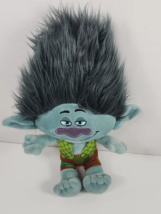 DREAMWORKS Poshpaws TROLLS Trolls World Tour Branch Soft Toy 12