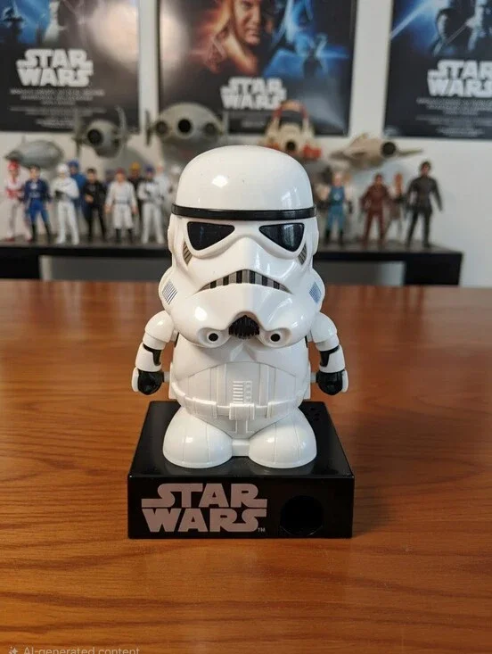 Galerie Disney Star Wars Storm Trooper Candy Dispenser Figurine Toy 4