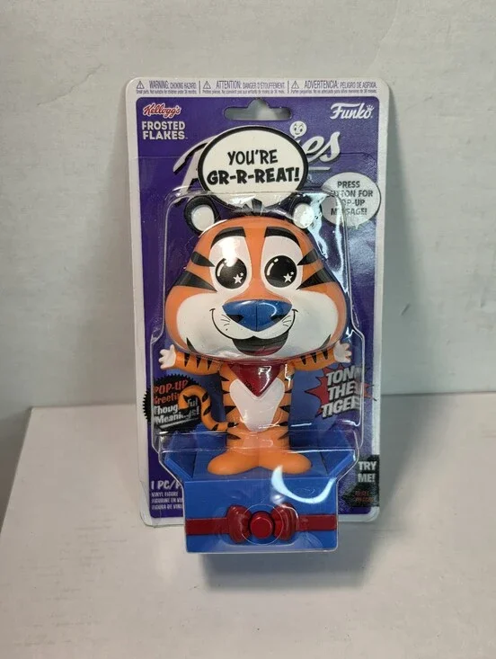 Funko Popsies Tony The Tiger Kellogg's Frosted Flakes Pop-Up Greetings Figure.